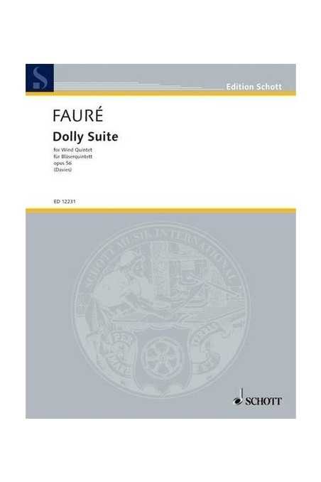 Faure Dolly Suite For String Quartet (Broadbent & Dunn)