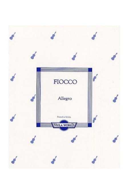 Fiocco, Allegro For Viola (Viola World)