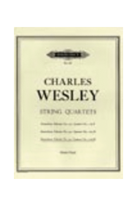 Wesley String Quartet No. 5 In B Flat Major