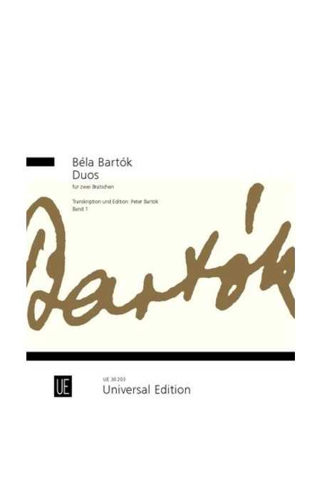 Bartok, Duets For Two Violas, Vol. 2 (Universal Edition)