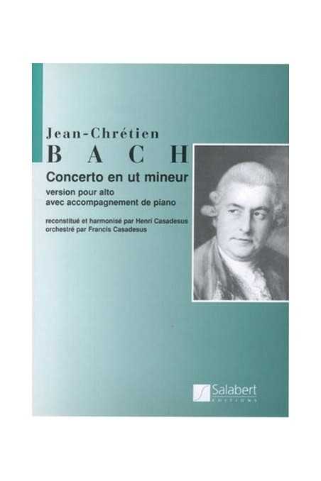 Bach Jean-Chretien, Concerto C Minor For Viola And Piano