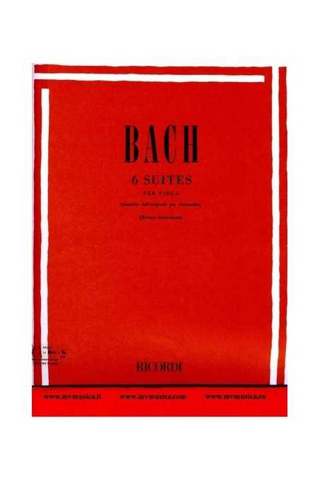 Bach 6 Suites For Cello Transcribed For Viola (Ricordi)