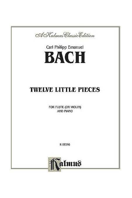 C.P.E. Bach Duet For Violin And Flute (Amadeus)