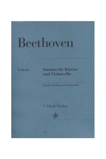 Beethoven, Cello Sonatas (Henle)