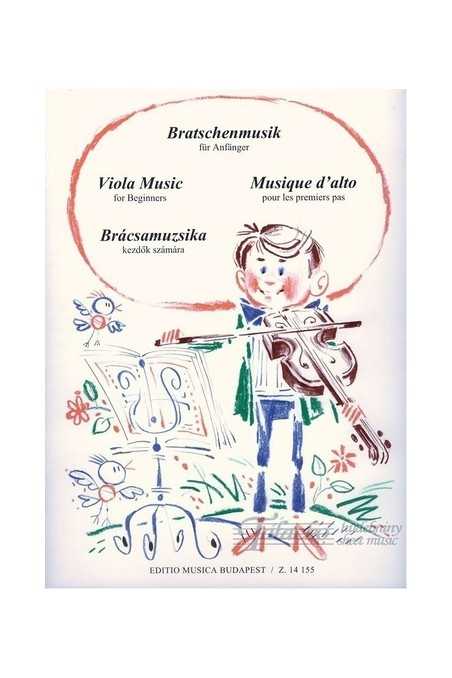 Viola Music for Beginners (Editio Musica Budpest)