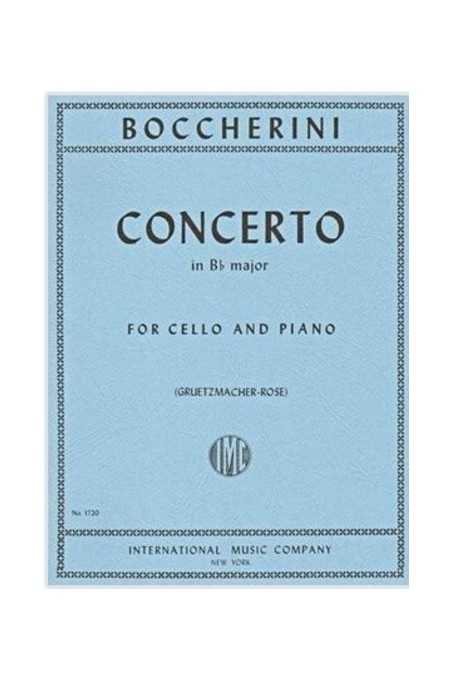 Boccherini Concerton In B Flat Major For Cello (IMB)