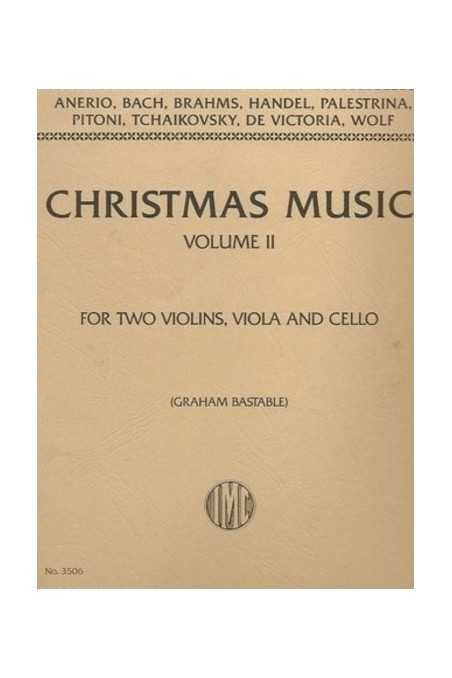 Christmas Music Volume 2 for String Quartet (IMC)