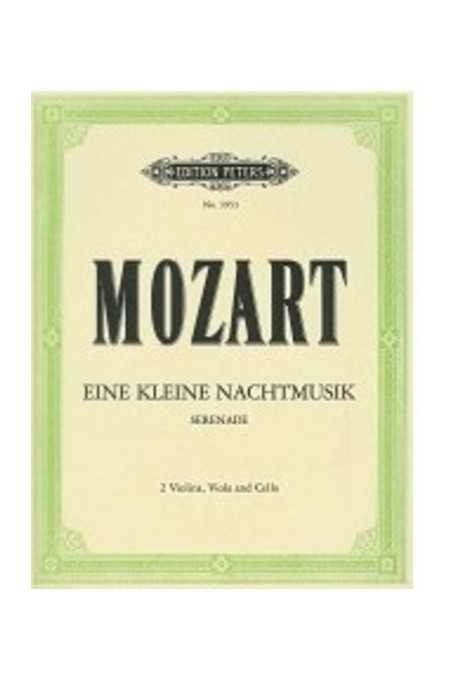 Mozart Eine Kleine Nachtmusik For String Quartet (Peters)