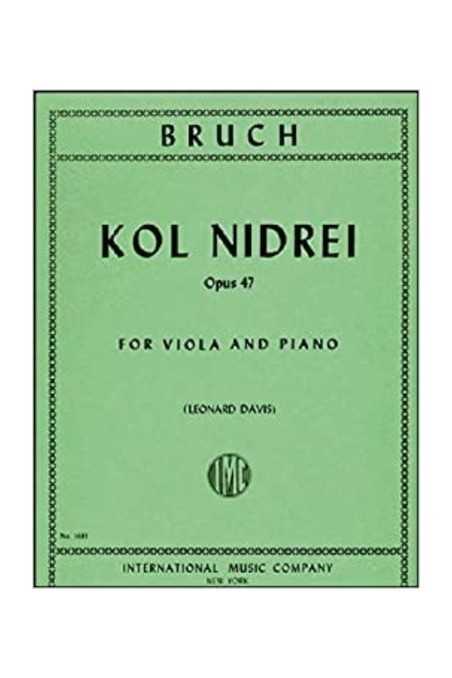 Bruch, Kol Nidrei For Viola (IMC)