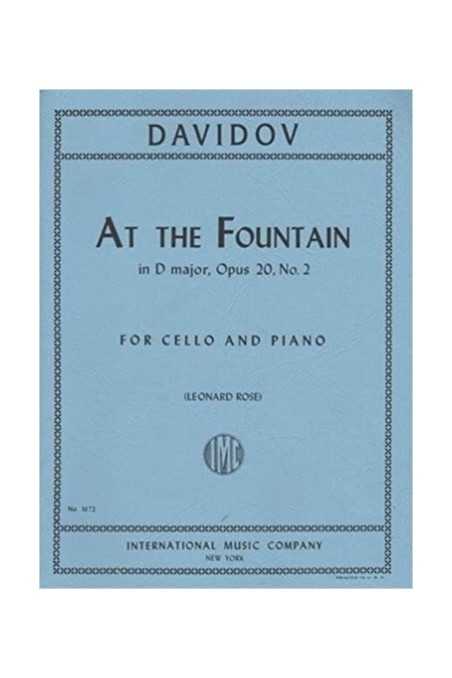Davidoff, 'At The Fountain' For Cello And Piano (IMC)