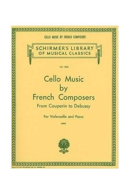 Cello Music By French Composers (Schirmer)