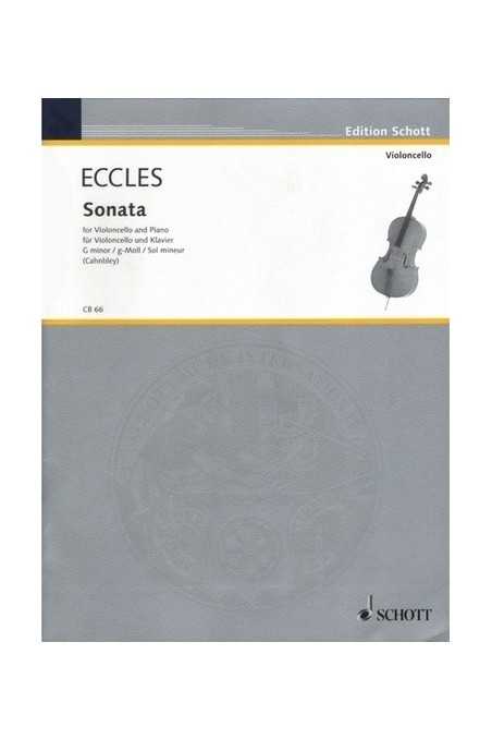Eccles, Sonata In G Minor For Cello And Piano (Schott)