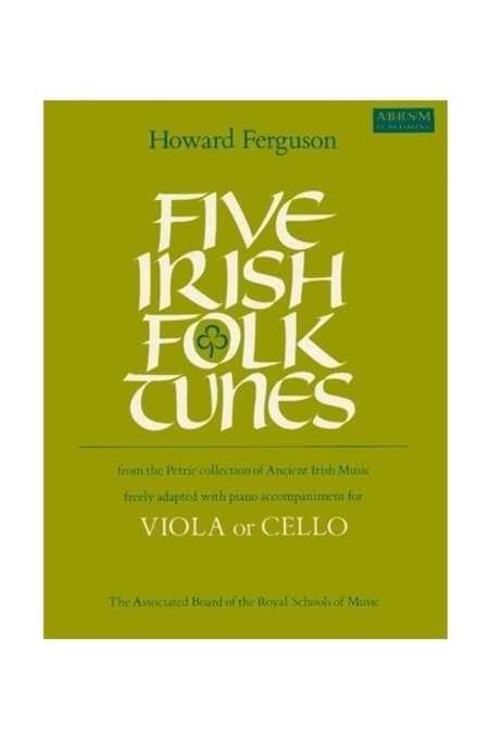 Ferguson, Five Irish Folk Tunes Cello Or Viola