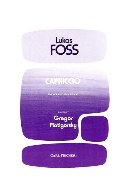 Foss, Capriccio For Cello And Piano (Fischer)