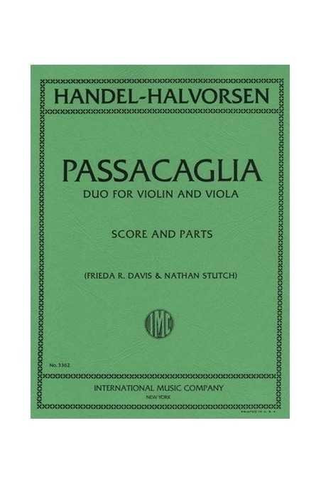 Handel-Halvorsen, Passacaglia For Violin And Viola