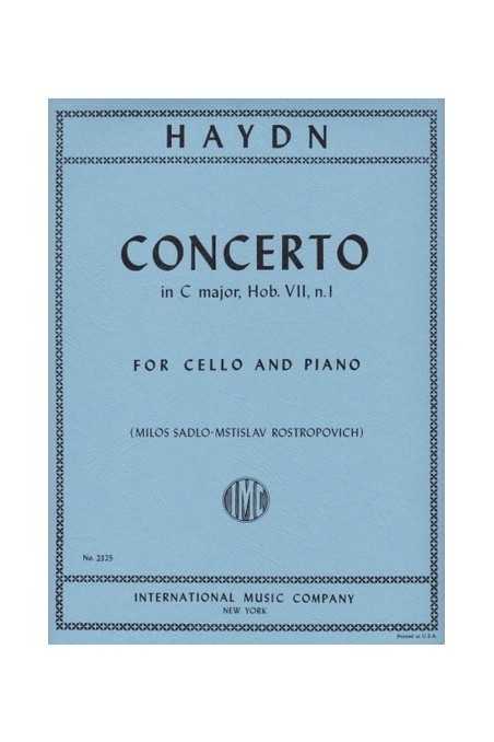 Haydn Concerto In C Major Hob VII No 1 For Cello (IMC)