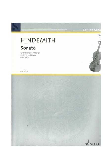 Hindemith, Sonata in E major for violin and piano (Schott)