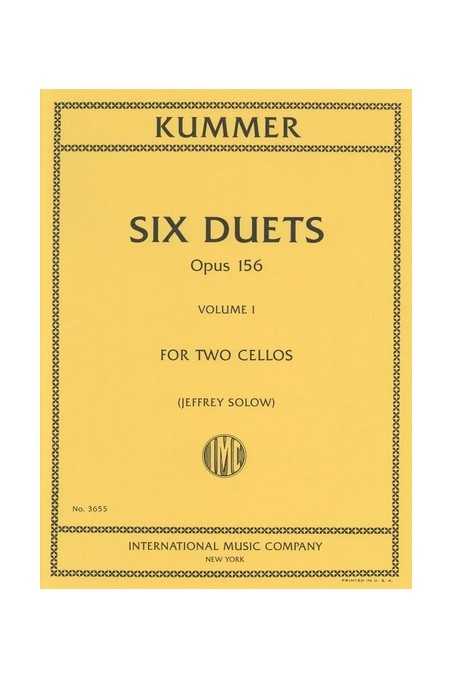 Kummer, Six Duos For Cello Op. 156 Volume I (Nos. 1-3) (IMC)