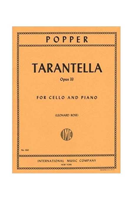 Popper, Tarantella For Cello (IMC)