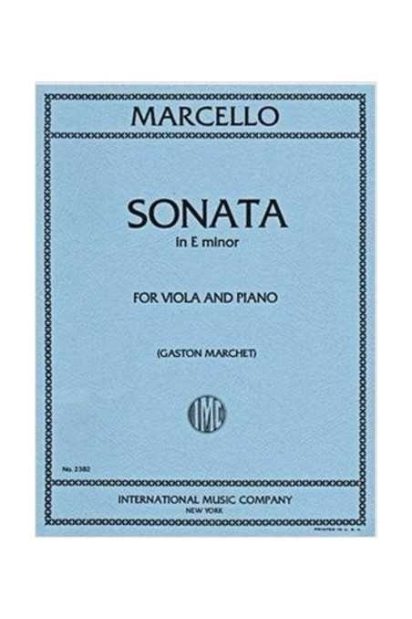 Marcello, Sonata E Minor For Viola (IMC)