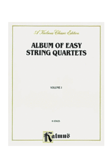 Album Of Easy String Quartets Volume 1 (Kalmus)
