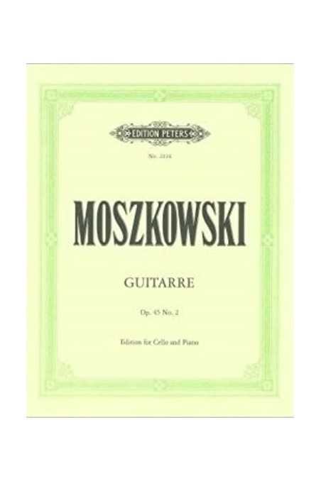 Moszkowski, Guitarre Op.45 No 2 For Cello (Peters)