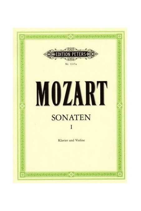 Mozart- Sonatas For Violin And Piano Vol 1 (Peters)