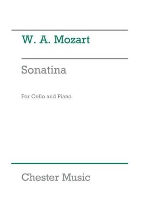 Mozart, Sonatina For Cello (Chester)