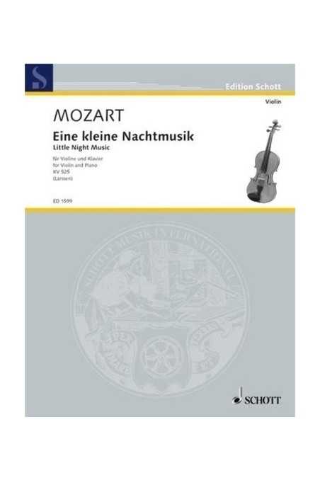 Mozart, Eine Kleine Nachtmusik For Violin KV525 (Schott)