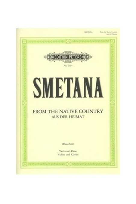 Smetana, Aus Der Heimat 'From The Native Country (Peters)
