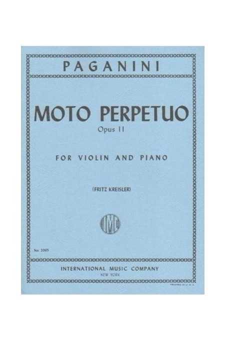 Paganini, Moto Perpetuo For Violin Arr Kreisler (IMC)