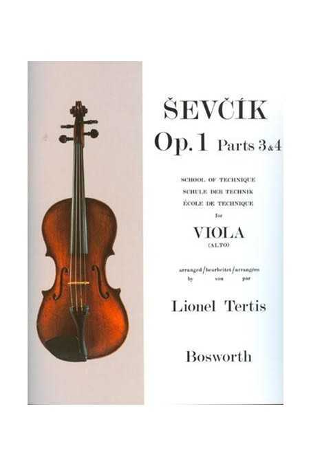 Sevcik , Op.1 Parts 3 And 4 For Viola