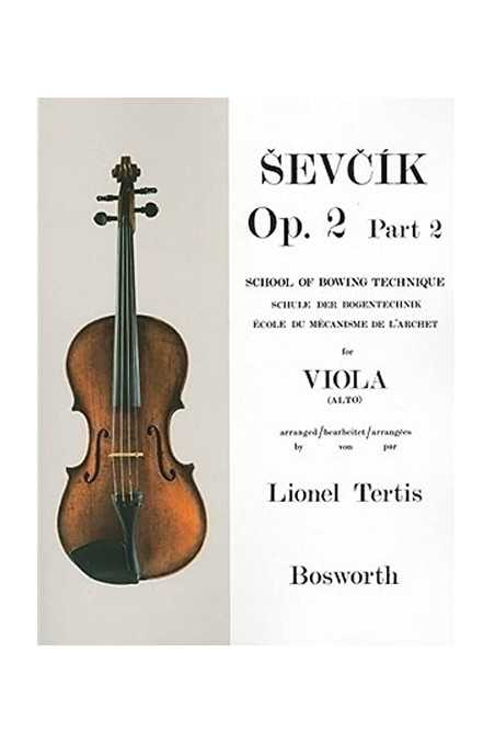 Sevcik, Op. 2 Part 2 For Viola (Bosworth)