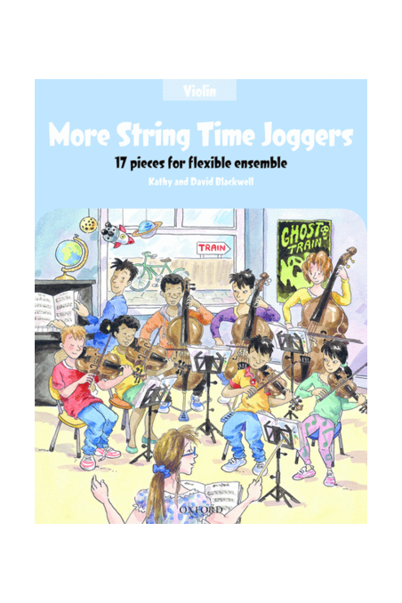 More String Time Joggers Violin Part For String Ensemble