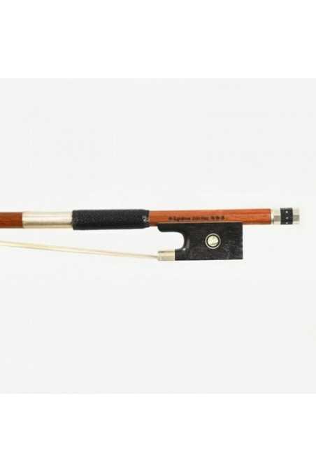 Dorfler Violin Bow - 24 Pernambuco Wood - Genuine Silver Trimming - Master Bow - Round
