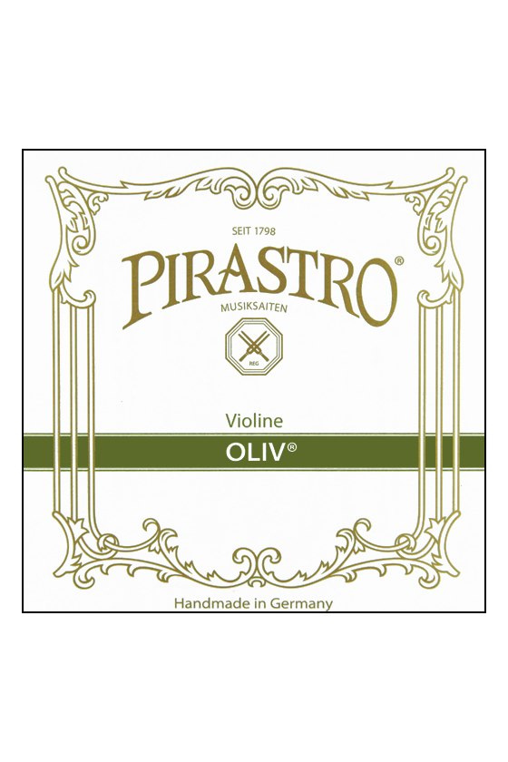 Oliv Violin Strings Set with Gut/Gold-Aluminium D by Pirastro