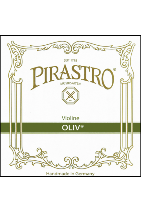 Oliv Violin Strings Set with Gut/Gold-Aluminium D by Pirastro