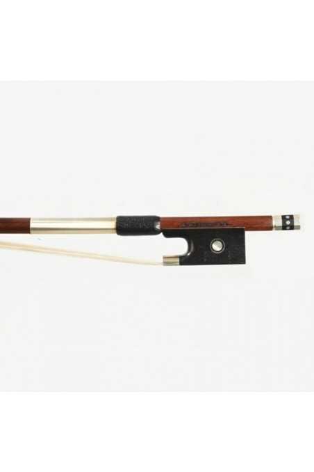 Dorfler Violin Bow - 21 Pernambuco Wood - Genuine Silver Trimming - Master Bow - Round