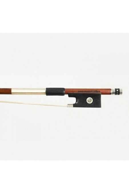 Dorfler Violin Bow - 23 Pernambuco Wood - Genuine Silver Trimming - Master Bow - Round