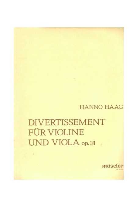 Haag, Divertissement For Violin And Viola