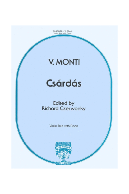 Czardas Violin/Piano By Monti (Fisher)