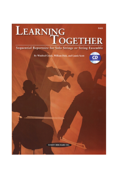 Learning Together Volume 2 Bass Book By Winifred Crock, William Dick & Laurie Scott