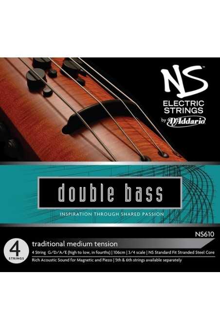 NS Electric Traditional Bass String Set by D'Addario