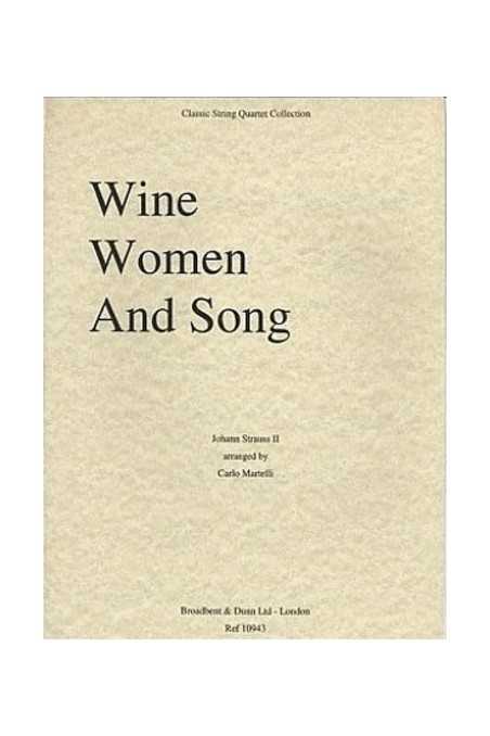Wine, Women And Song Arr. Martelli