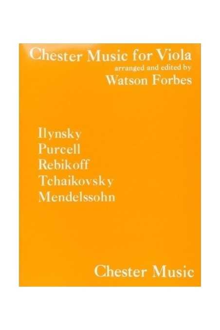 Chester Music For Viola Arr. Forbes (Chester)