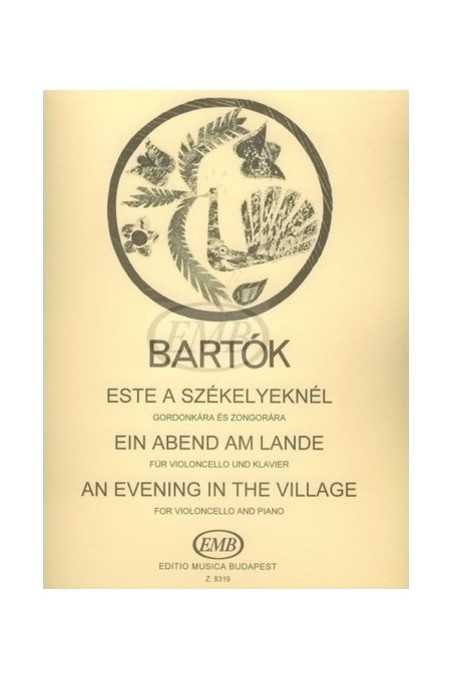 Bartok, An Evening In The Village For Cello And Piano (EMB)