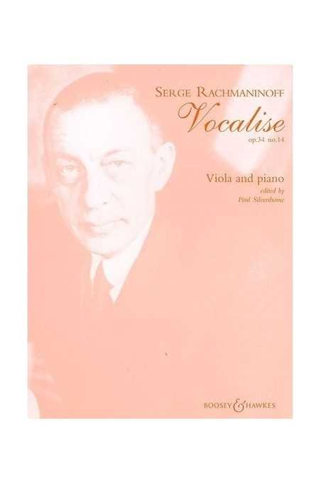 Rachmaninoff, Vocalise For Viola Op. 34 No. 14 (Boosey And Hawkes)