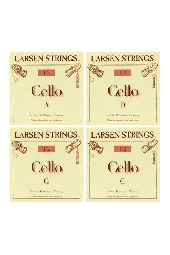 Larsen Cello Strings Set 1/4