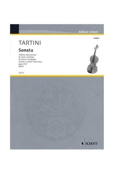 Tartini, Sonata Op.1 No.10 Didone Abbandonata For Viola And Piano