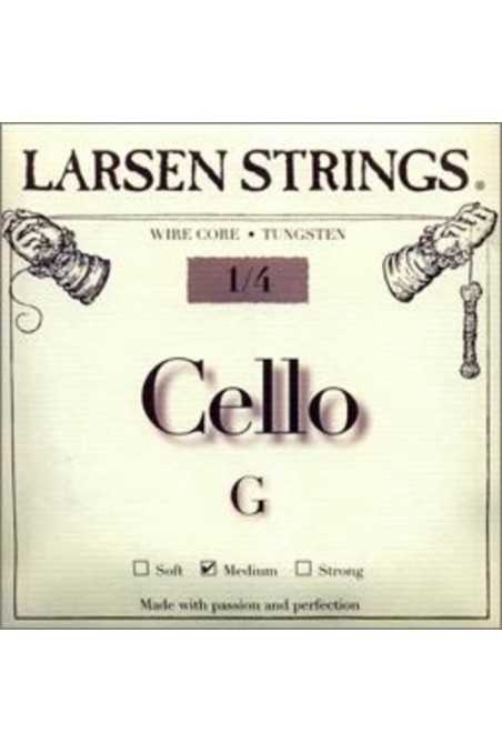 Larsen Cello G String Medium 1/4